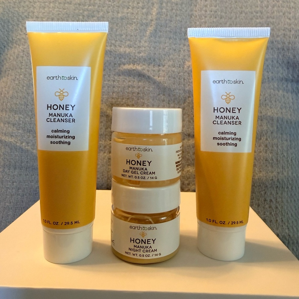 Earth to Skin Honey Skincare Set